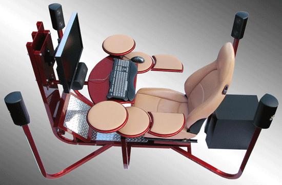 compchair_2 compchair 2 Vision One Computer Workstation : Une station de travail informatique vraiment ergonomique.