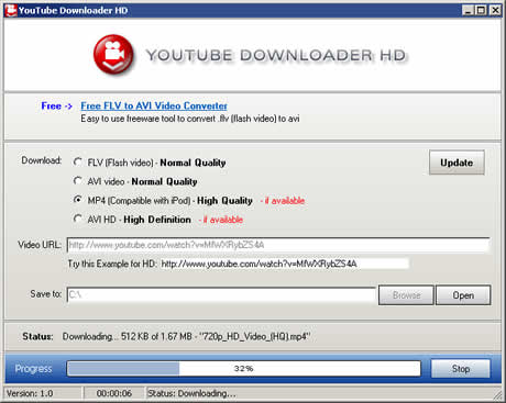 YouTube Downloader HD: Téléchargez les vidéos de YouTube en HD.