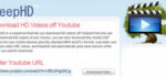 KeepHD : Télécharger les vidéos de YouTube en ligne.