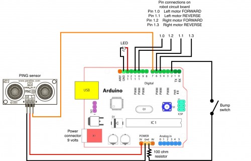 rumblebot schematic