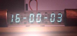Réaliser une horloge avec un vieux tube VFD.