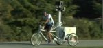 Google Street View : Un vélo pour explorer les sentiers.