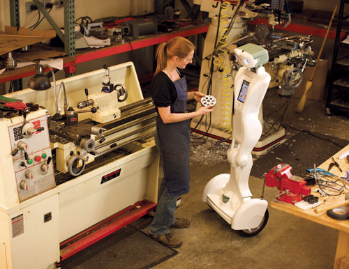 qa 3 Dupliquez vous grace au robot de Téléprésence.