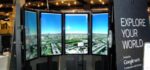 Liquid Galaxy : Un vision de Google Earth à 240 degrés sur 8 écrans.