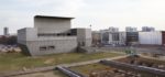 Architecture : Des batiments en forme de console de jeux vidéos.