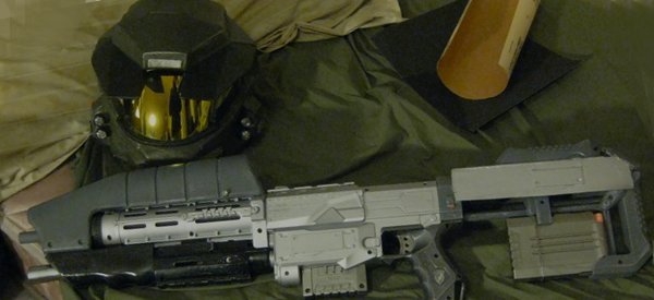 DIY : Transformer un pistolet NERF en arme MA5B de HALO - Semageek