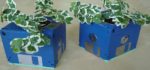 DIY : Recycler ses vieilles disquettes en pot de fleurs.