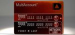 La première carte de crédit multi-compte à bande magnétique programmable.
