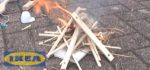 DIY : Faire du feu juste avec des articles de chez Ikea