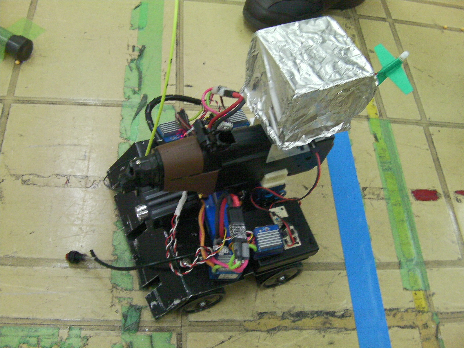 comment construire un robot de combat