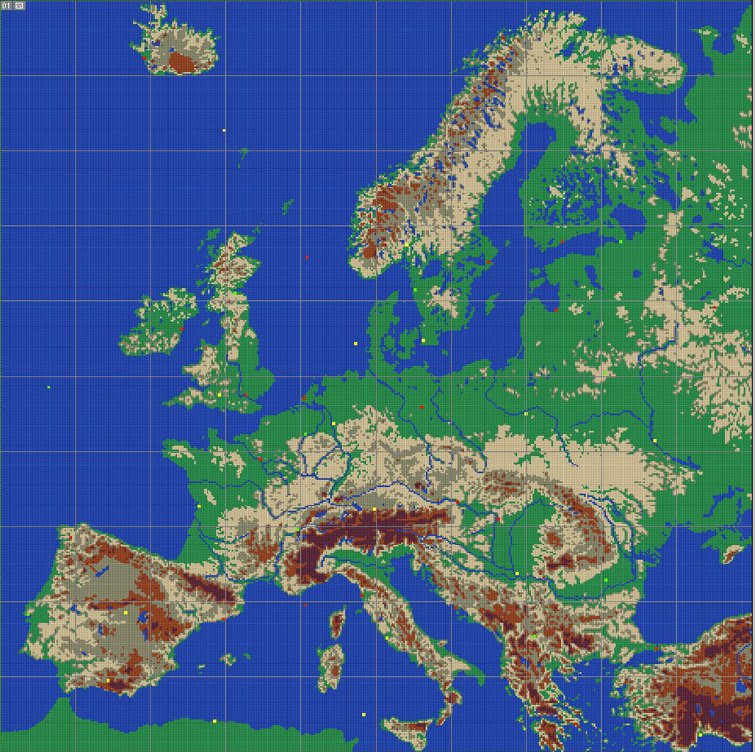 Euromap : Une carte de l'Europe entièrement réalisé avec des LEGO - Semageek