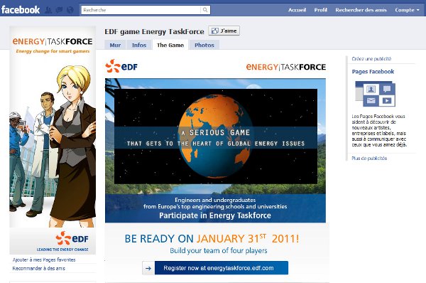 edf energy task force [Sponso] EDF lance Energy TaskForce, un serious game sur lénergie