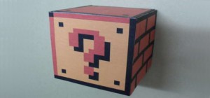 DIY : Fabriquer le vrai bloc surprise de Super Mario qui vous file des pièces