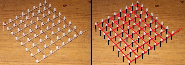 comment construire cube led