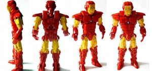 La magnifique sculpture d’Iron Man en Lego d’Orion Pax