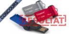 Résultat du concours clés USB DT108 Kingston, les gagnants sont…