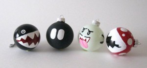 DIY : Customiser les boules du sapin de Noel à la sauce Super Mario Bros