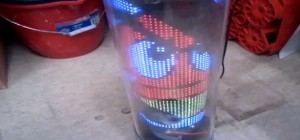 DIY : Un écran tubulaire POV à 64 LED RGB