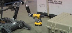 Démonstration des nouveaux bras manipulateur MK2 de HDT Robotics