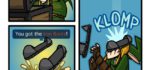 FAIL : Link récupère les bottes de fer dans Zelda