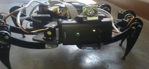 Une nouvelle vidéo du robot hexapode au look d’araignée