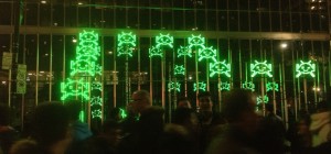 Green Invaders : Quand les Space Invaders débarquent à Toronto