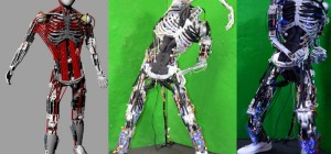Kenshiro : le robot fait de muscles et d’os artificiels