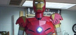 DIY : Une magnifique statue d’Iron Man taille réelle en carton mousse