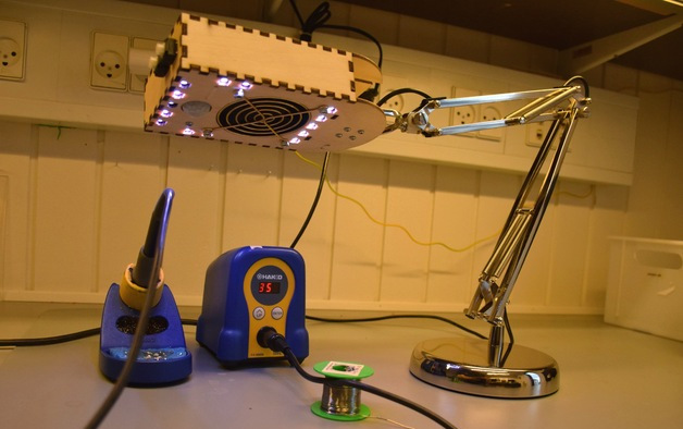 DIY : Transformer une lampe IKEA en aspirateur de fumée intelligent pour la  soudure - Semageek