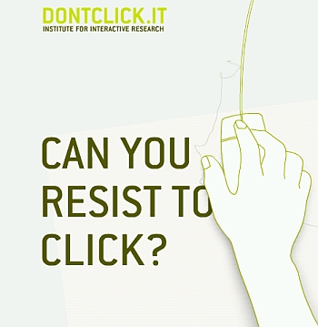 Don't Click : Le site où on n'a pas le droit de cliquer.