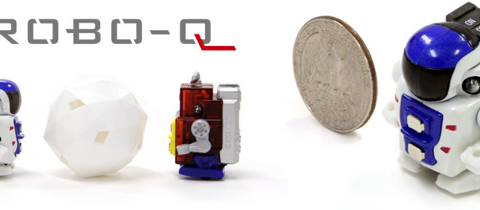 Robo-Q : Le plus petit robot Radio Commandé.