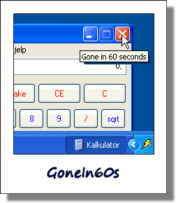 GoneIn60s : Récupérez vos programmes fermés pendant 60 secondes.