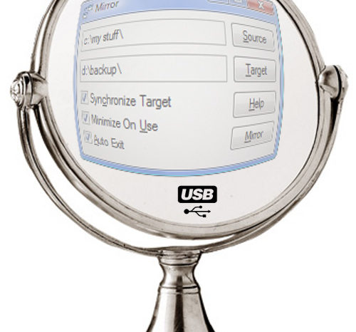 Mirror : Une application portable pour synchroniser votre clé USB.