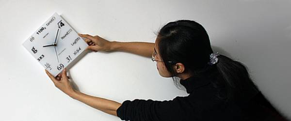 Une horloge vraiment très geek dans l'âme.