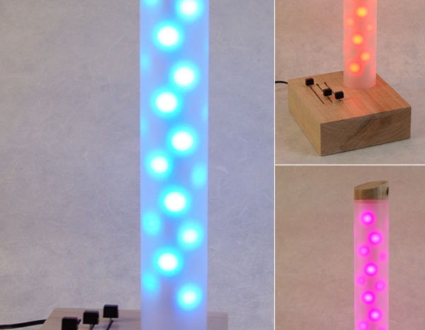 Un lampe d'appoint à LED RGB modulable selon vos envies