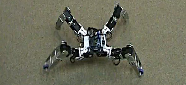 Dragoon : Une robot quadrupède qui se déplace comme une araignée