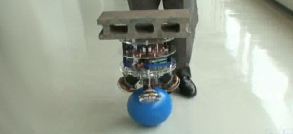 BallIP : Un robot équilibriste sur une boule