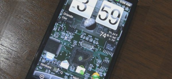 aCircuit : Un fond d'écran pour Android représentant un circuit électronique.