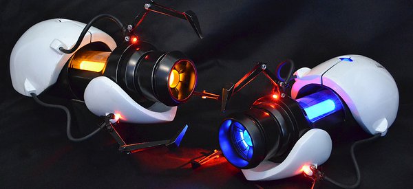 Portal Gun : Une réplique DIY de l'arme de téléportation de Portal