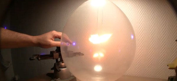 Expérience : Allumer une flamme à l'intérieur d'un ballon avec un laser