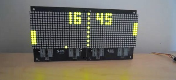 DIY : Fabriquer une horloge à LED sur le principe du jeu Pong