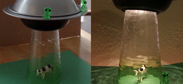 DIY : Fabriquer une lampe de téléportation Alien