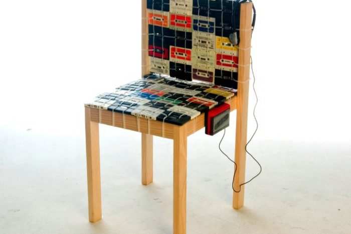 DIY : Le rempaillage de chaise en version K7