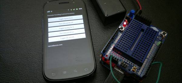 HandBag : Une application Android pour piloter l'ADK Arduino sans programmation