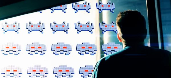 Vidéo : Intégration de Space Invaders dans la vie réelle