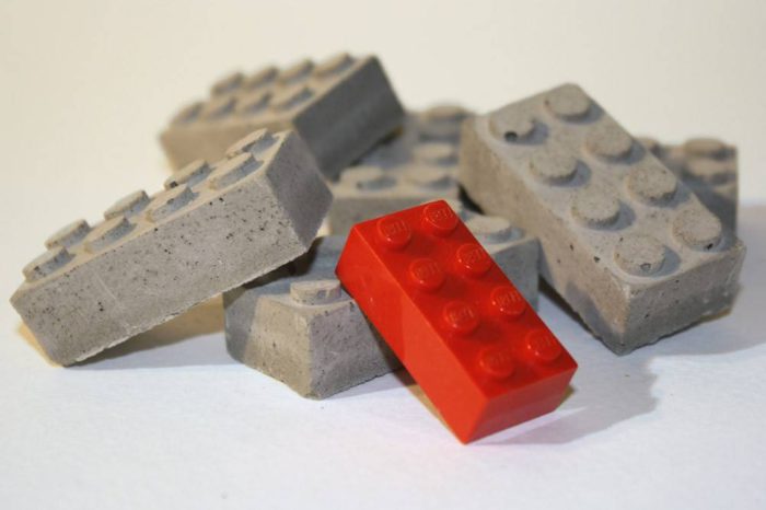 Concrete Building Blocks : Des LEGO en béton 