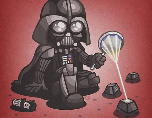 Images : Une version des personnages de Star Wars en version bébé