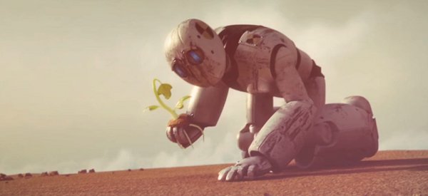 Tabula Rasa : Un court-métrage d'animation avec un robot qui prolonge la vie