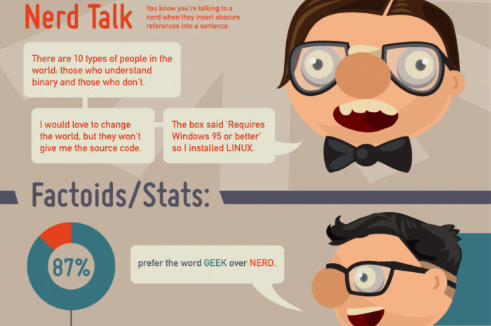 Geek VS Nerd : L'infographie pour les reconnaître...