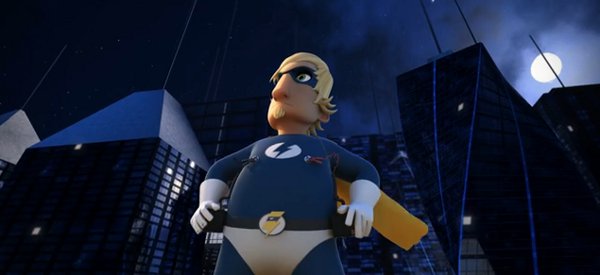 Vidéo : Electroshock, le super héros bien électrique